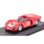 BEST MODEL BT9750 ALFA ROMEO 33.2 N.220 ACCIDENT TARGA FLORIO 1968 VACCARELLA-SCHUTZ 1:43