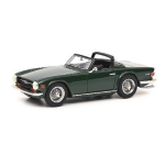 SCHUCO SH9130 TRIUMPH TR6 GREEN W/HARD TOP OPEN 1:43