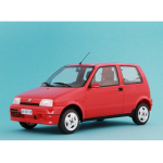 Laudoracing LM152B - Fiat Cinquecento Sporting 1994, rosso 1:18