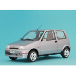 Laudoracing LM152D - Fiat Cinquecento Sporting 1994, grigio met. 1:18