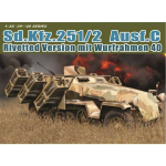 DRAGON D6966 SD.KFZ.251/1 AUSF.C RIVETTED VERSION KIT 1:35