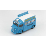 SPARK MODEL S8870 CITROEN HY AUTOMOBILE CLUB DE L'OUEST 1958 LIGHT BLUE/WHITE 1:43