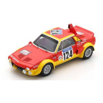 SPARK MODEL "SF265 FIAT X 1/9 ABARTH N.124 TOUR D.FRANCE AUT.1974 ""CVHRISTINE""-LA GRANDIVE"