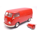 WELLY WE18053R VW T1 BUS 1963 PANEL VAN RED 1:18