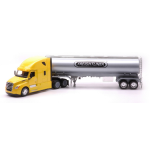 WELLY WE32697W FREIGHTLINER CASCADIA YELLOW OIL TANKER 1:32