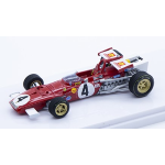 TECNOMODEL TMD4309A FERRARI 312B N.4 WINNER GP ITALIA 1970 CLAY REGAZZONI 1:43