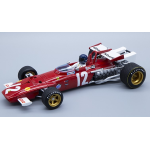 TECNOMODEL TMD18064B FERRARI 312B N.12 WINNER GP AUSTRIA 1970 J.ICKX W/DRIVER 1:18