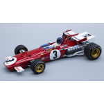 TECNOMODEL TMD18064D FERRARI 312B N.3 WINNER GP MEXICO 1970 J.ICKX W/DRIVER 1:18