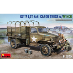 Miniart MIN35389 1,5t 4x4 G7117 CARGO TRUCK W/WINCH.KIT 1:35