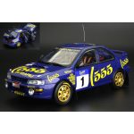 SUNSTAR SS5525 SUBARU IMPREZA 555 N.1 WINNER HONG KONG 1994 BOUME/SIRCOMBE 1:18