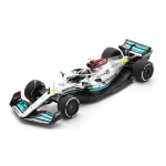 Spark Model S8542 MERCEDES F1 W13 LEWIS HAMILTON 2022 N.44 2nd FRENCH GP 1:43