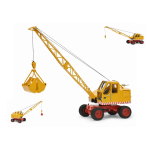 SCHUCO SH450776800 FUCHS BAGGER 301 1975 GRU CRANE 1:32