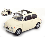 KK SCALE KKDC120062 FIAT 500 F CUSTOM 1968 CREAM 1:12