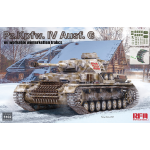 Rye Field- Panzer IV Ausf. G w/ workable winterketten trakcs, 1:35