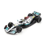 Spark Model 18S769 MERCEDES F1 W13 LEWIS HAMILTON 2022 N.44 2nd FRENCH GP 1:18