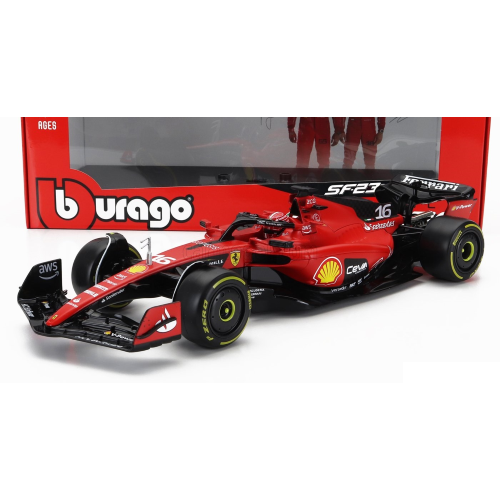 Bburago - Ferrari F1 2023 SF-23 C. LECLERC, 1/18