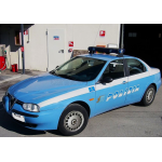 Mitica- Alfa Romeo 156 2.0 twin spark Polizia, 1997  1/18