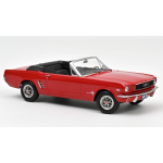 NOREV NV182810 FORD MUSTANG CONVERTIBLE 1966 RED 1:18