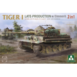 Takom - Tiger I Late-Production w/Zimmerit, 1:35