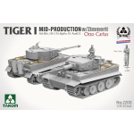 Takom - Tiger I Mid Production w/zimmerit  Otto Carius, limited edition 1:35