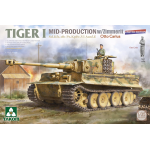 Takom - Tiger I Mid Production w/zimmerit  Otto Carius, limited edition 1:35