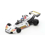 SPARK MODEL S7428 BRABHAM BT44 N.7 BELGIUM GP 1974 CARLOS REUTEMAN 1:43