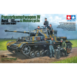 Tamiya 25209- Panzerkampfwagen IV Ausf G. Early Production +  Motorcycle Eastern Front 1:35