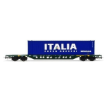 RIVAROSSI "HR6617 FS CEMAT CONTAINER WAGON ""ITALIA"" EP.V-VI 1:87"