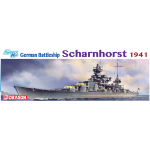 DRAGON D1036 GERMAN BATTLESHIP SCHARNHOST 1941 KIT 1:350