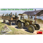MINIART MIN35314 GERMAN TRACTOR D8506 WITH TRAILER & CREW KIT 1:35