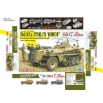DRAGON D6911 SD.KFZ.250/3 GREIF 2 IN 1 KIT 1:35