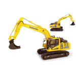 UNIVERSAL HOBBIES UH8135 KOMATSU HB 215 LC3 HYBRID 1:50