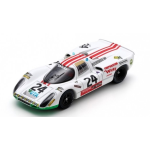 Spark Model S9776 PORSCHE 907a N.24 18th 24 H LE MANS 1972 P.MATTLI-H.BAYARD-W.BRUN 1:43