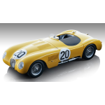 TECNOMODEL TMD18290D JAGUAR C-TYPE N.20 LE MANS 1953 R.LAURENT-C.DE TORNACO 1:18