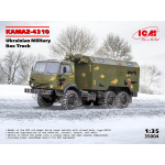 ICM35004 KAMAZ-4310 Ukrainian Military Box Truck KIT 1:35