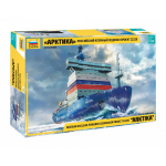 ZVEZDA Z9044 ARKTIKA RUSSIAN NUCLEAR ICEBREAKER KIT 1:350