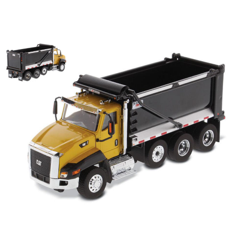 DIECAST MASTER DM85668 CAT CT660 SBFA DUMP TRUCK 1:50
