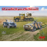 ICMDS3526 SELF PROPELLED AA GUNS OF THE WERMACHT KIT 1:35