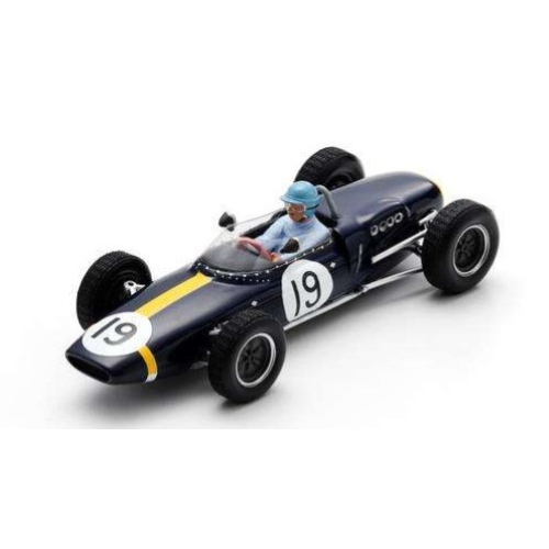 SPARK MODEL S7453 LOTUS 18-21 N.19 BELGIUM GP 1962 LUCIEN BIANCHI 1:43