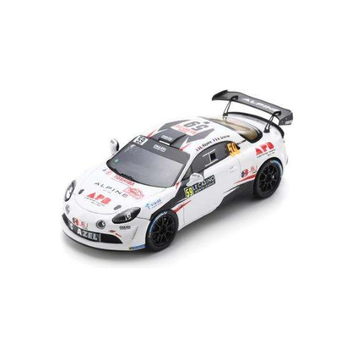 Spark Model S6857 ALPINE A110 N.59 2nd RALLY MONTE CARLO 2024 ROYERE-GRENIER 1:43