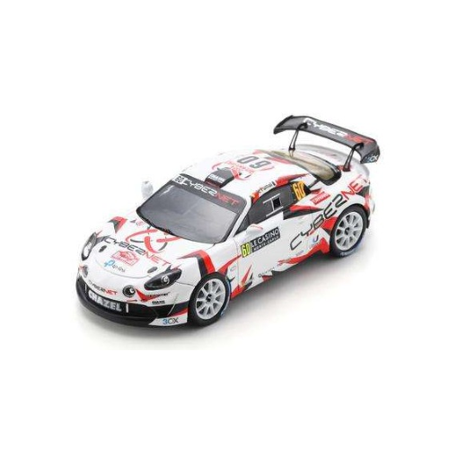 Spark Model S6858 ALPINE A110 N.60 4th RALLY MONTE CARLO 2024 FUMAL-ESCARTEFIGUE 1:43