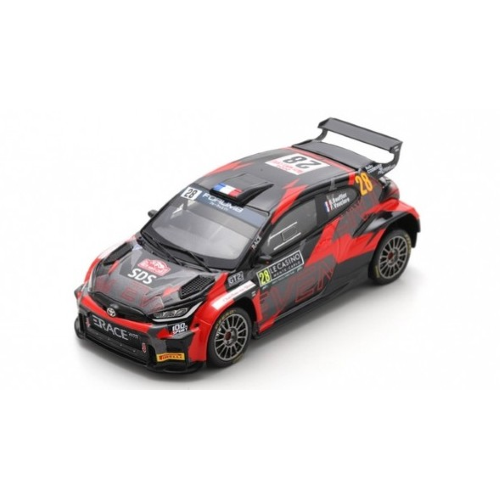 SPARK MODEL S6863 TOYOTA YARIS N.28 RALLY MONTE CARLO 2024 BOUFFIER-VAUCLARE 1:43