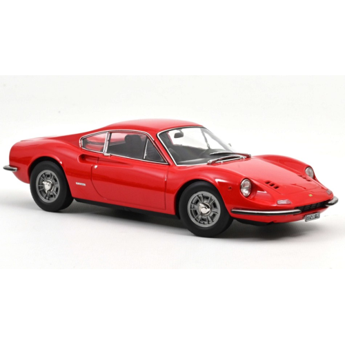 Norev 187800- Ferrari Dino 246 GT 1968 rossa,  1/18