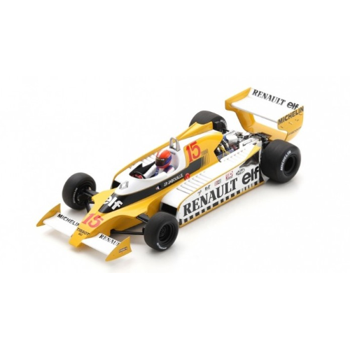 SPARK MODEL 18S590 RENAULT RS11 JEAN-PIERRE JABOUILLE 1979 N.15 WINNER FRENCH GP 1:18