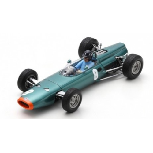 SPARK MODEL 18S713 BRM P261 N.8 WINNER MONACO GP 1964 GRAHAM HILL 1:18