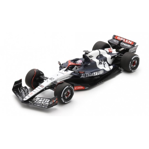SPARK MODEL 18S958 ALPHA TAURI AT04 N.40 SINGAPORE GP 2023 LIAM LAWSON 1:18