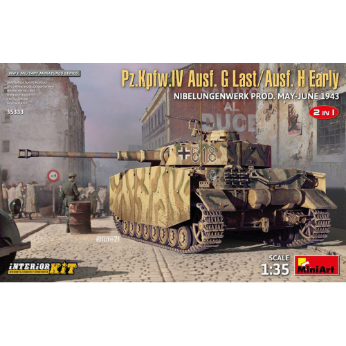 Miniart MIN35333 Pz.Kpfw.IV Ausf.G-LAST/H-Early KIT 1:35