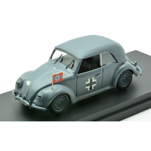 RI4777 VW BEETLE KDF CABRIO WEHRMACHT 1943 1:43