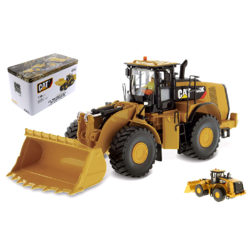 DIECAST MASTER DM85296 CAT 980K WHEEL LOADER W/ROCKCON 1:50