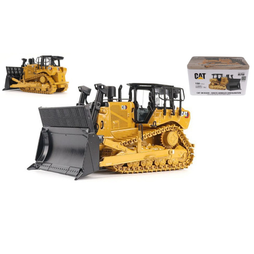 Diecast Master DM85758 RUSPA CINGOLATA D8 Cat D8 Dozer (Waste Handler Configuration) 1:50